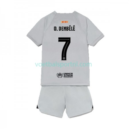 FC Barcelona Ousmane Dembele 7 Kind Third Tenue 2022-23